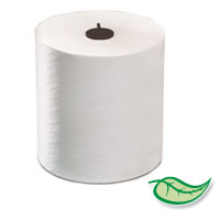 TORK 7.8" CERTIFIED STANDARD 1-PLY ROLL PAPER HAND TOWELS White 6/700' 100% Recycled Fiber