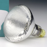 INDOOR/OUTDOOR REFLECTOR SPOT LAMPS  LONG LIFE 100PAR38/SP Medium Base Packed 12