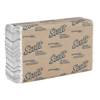 SCOTT TRADITION C-FOLD PAPER HAND TOWELS White 12/200ct 