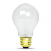 INCANDESCENT A BULB  15 Watt Frost Packed 24 each