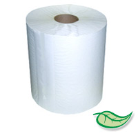 MOREX 100% RECYCLED 7.9" ROLL PAPER HAND TOWELS White 12/350' Restroom type; not kitchen!