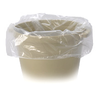 PLASTIC LINER FOR ICE BUCKETS  Polybag for 3 qt. Round and Square Ice Bucket, Packed 1000