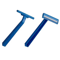 DISPOSABLE TWIN BLADE RAZORS  Packed 100 