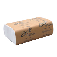 KIMBERLY-CLARK SCOTT® MULTI-FOLD PAPER HAND TOWEL White, 9.2 in x 9.4 in (Pkd 16/150)