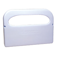 HALF FOLD TOILET SEAT COVER DISPENSER White Styrene Plastic 