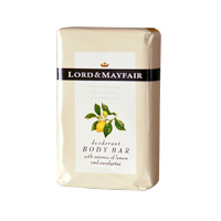 LORD & MAYFAIR DEODORANT GUEST SOAP Lemon/Eucalyptus 2oz (200)