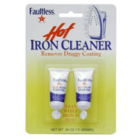 FAULTLESS IRON CLEANER  Non-abrasive formula, Non- Flammable, and Non-toxic