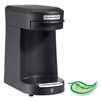 HAMILTON BEACH COMMERCIAL 1 CUP POD BREWING SYSTEM Black 