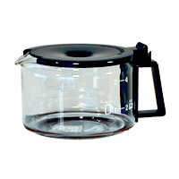 Medelco Black Glass Carafe