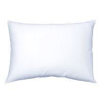 T180 ZIPPERED PILLOW PROTECTORS WHITE COTTON/POLYESTER BLEND Standard Size: 20"x26" 