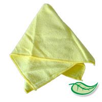 MICROFIBER MAGIC CLEANING TOWELS YELLOW 16"x16" Sold Individually 