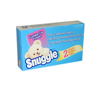 SNUGGLE SHEETS FABRIC SOFTENER VENDING BOXES (100) Each box contains 2 sheets 