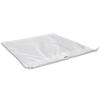 PLASTIC LAUNDRY BAGS WITH PLASTIC DRAWTAPE 16" x 18" x 3" (500) 