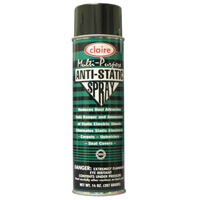 CLAIRE® ANTI-STATIC SPRAY Individual 14 oz aerosal can 