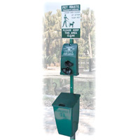 POLY DOGIPOT® PET STATION #1010 Green (1 each) 