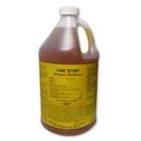 VASKA® ONE STEP CONCENTRATED CLEANER/DISINFECTANT, 1 GAL Effective against viruses.Dilute 2oz/gl-1 gl makes 64 gallons!...