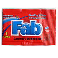 FAB DETERGENT PACKETTES .95oz (200)  **CLOSEOUT!!** THIS DOES NOT FIT INTO VENDING MACHINES!  ON SALE! $15 OFF!