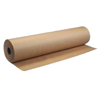 BROWN LAUNDRY WRAPPING PAPER ON A ROLL - 30# WEIGHT 24" wide x 900' long 