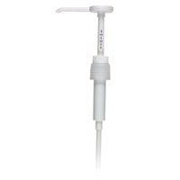 17" DELUXE 5 GAL PAIL PUMP TUBE SR ADAPTER White 