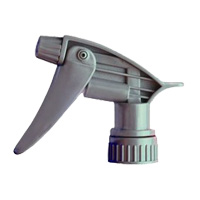 CHEMICAL RESISTANT SPRAY NOZZLE TRIGGER SPRAYER 9.5" Grey 