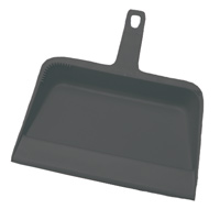 PLASTIC DUST PANS  12" Plastic dust pan Black