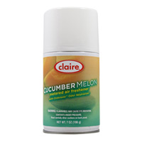 CLAIRE® METERED AIR FRESHENER REFILLS Cucumber Melon 12/7 oz cans