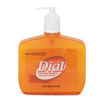 LIQUID DIAL ANTIMICROBIAL GOLD SOAP Table top dispensers Packed 12/16 oz.