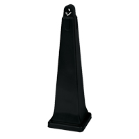 GROUNDSKEEPER® SMOKING MANAGEMENT RECEPTACLE Black, smoking receptacle. 