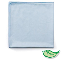 HYGEN™ MICROFIBER SURFACE CLOTHS & HAND MITTS 16" Blue glass & mirror cloth 16x16"