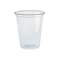 LIGHTWEIGHT PLASTIC COLD CUPS 7 oz, Translucent, Packed 2500 