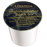 CELESTIAL SEASONINGS® TEA KEURIC K-CUPS® English Breakfast Black Tea Packed 4 boxes of 24 K-Cups