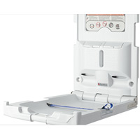 VERTICAL BABY CHANGING STATION 19.5"x30.5"x32" Light Gray