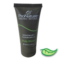 PRO NATURE® ROSEMARY CHAMOMILE BODY WASH TUBES 1oz Tubes. Packed 200 