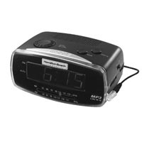 HAMILTON BEACH® ALARM CLOCK RADIO WITH MP3 JACK LED display with Battery Backup 