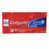 COLGATE TOOTHPASTE IN .15oz PACKETS Packed 1000 