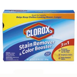 CLOROX STAIN REMOVER AND COLOR BOOSTER 4ea 49.2oz bottles 