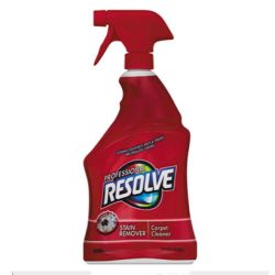 RESOLVE CARPET CLEANER, & STAIN REMOVER Packed: 12/32oz trigger spray bottles
