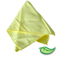 MICROFIBER CLEANING TOWELS YELLOW Sold individually 16"x24" cloths 