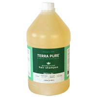 ECOWELL TRUE GALLON REFILL TERRA PURE GREEN TEA LEMONGRASS Hair Shampoo 1 Gallon
