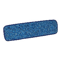 MICROFIBER WET MOP PADS  Color: Blue, Size: 5" x 24"