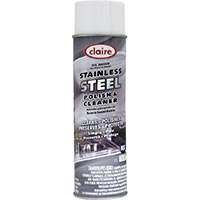 CLAIRE® STAINLESS STEEL POLISH AEROSOL OIL BASED 12/15oz aerosol cans 