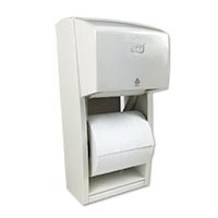 TORK DISPENSER ADVANCED TOILET TISSUE DOUBLE ROLL SYSTEM White (1) SPECIAL PRICE! $19.99 