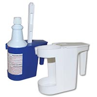TOLCO STORAGE CADDY FOR BOWL MOP & QUART BOTTLE White 
