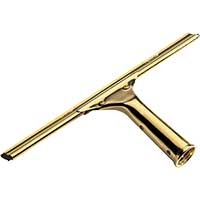 ETTORE® 12" BRASS WINDOW SQUEEGEE WITH HANDLE Carded 