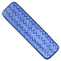 MAXIPLUS MICROFIBER WET MOPPING FINISH PAD WITH SCRUB STRIPS 5x18 