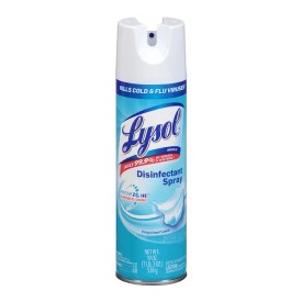 LYSOL® DISINFECTANT SPRAY CRISP LINEN SCENT Individual 19oz can LIMIT 6 CANS PER CUSTOMER