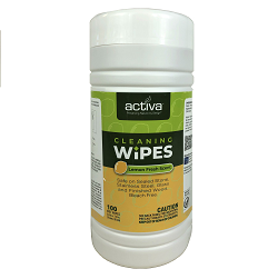 ACTIVA®HARD SURFACE WIPES IN CANISTER (100) ON SALE!!!!!!! Packed 100 wipes per canister 