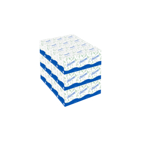 KLEENEX® SURPASS® BOUTIQUE® CUBE FACIAL TISSUE Pkd: 36 bxs/110 sheets per bx Premium 2-ply Tissue