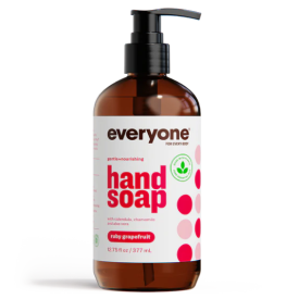 12oz EVERYONE HAND SOAP  Ruby & Grapefruit 