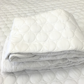 T130 CAL-KING  QUILTED MATTRESS PAD #MPMF-CK 72"x84"+12" (1/ea) PN:16167